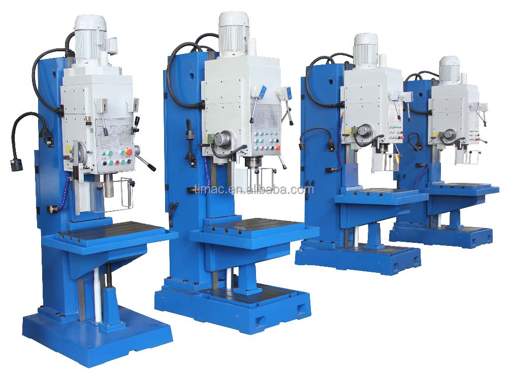 Max. Drilling Dia. mm 63 Vertical Knee-Type Box-Column Drilling Machine Design