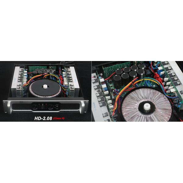 2x600W Stable Analog Audio Amplifier For Living Event, Conference, Church and Concert