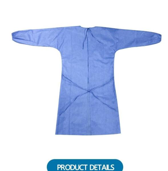 Waterproof 35 40gsm Disposable SMS Surgical Gown