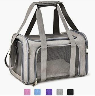 Dog Cat Carrier Airline Approved Pet Carrier Expandable Soft Sided Dog Travel Carrier Bag Dog Saddle Bag Pack