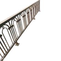 Deck Balcon en aluminium Manches de garde-corps terrasse en acier forgé Balustrade