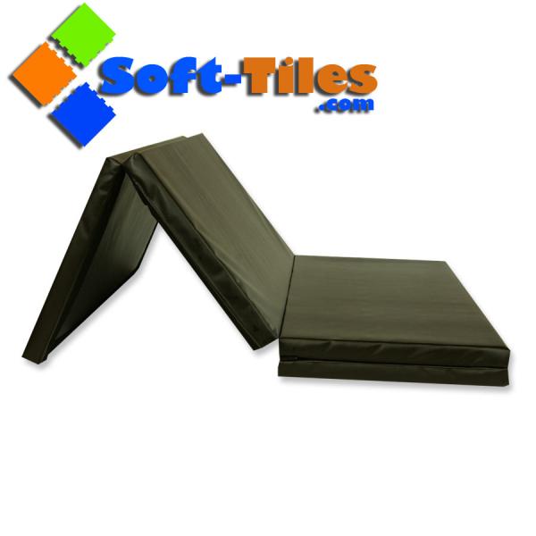 4'X8'X2 Fold Up Gymnastics Mat / Aerobic Exercise Mat Moisture Resistant