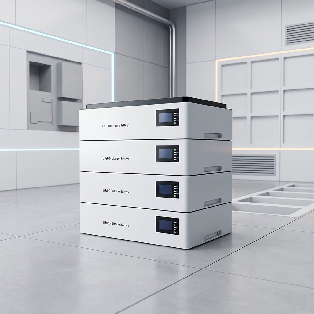 51.2V 200Ah Stackable Home Battery Energy Storage System With Optional CAN RS485