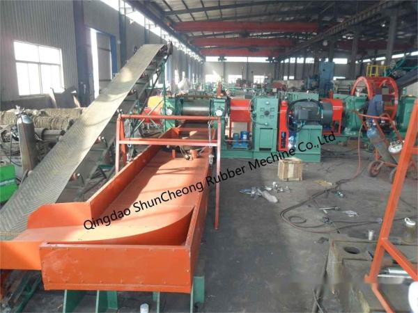 Rubber Powder Reclaim Production Line / Rubber Cracker / Tire Cracker Mill