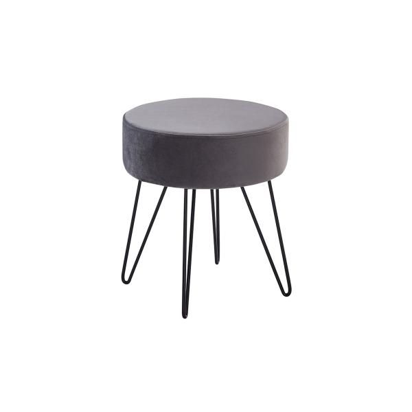 Metal Legs 3.8kg 0.06CBM Modern Foot Stools For Coffee Shop