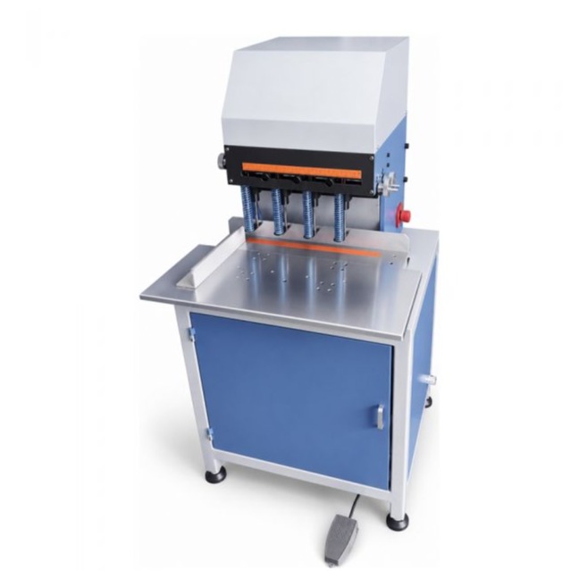 HXPD280 Four Head Paper Drilling Machine Suitable for Print Shops and Binderies with Adjustable Paper Drilling Capacity