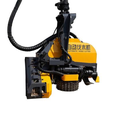 Fully Automatic Wood Cutter Excavator Accessories With Feeding Speed 4m/S