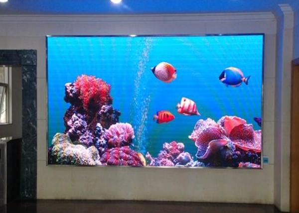 Advertising Signs Indoor Full Color Led Display 2.5mm Pixel Pitch With Power Box