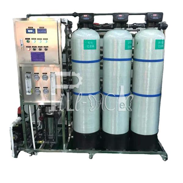 500-2000LPH Pure Drinking Mineral Water Treatment Reverse Osmosis Purification Equipment Machine System