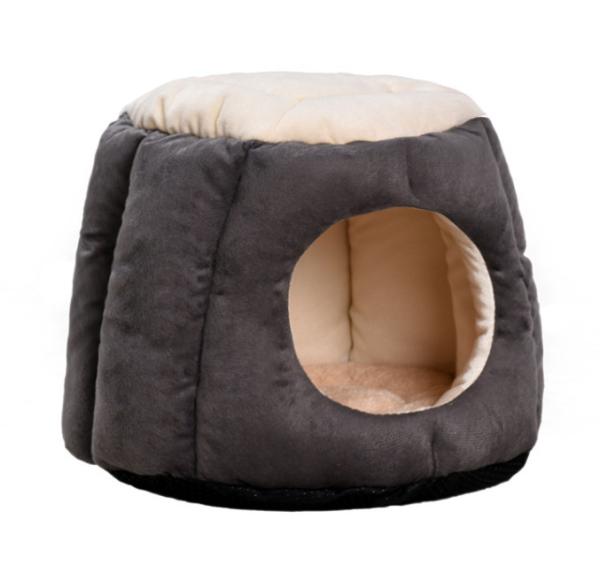 Sono morno casa sentida do cachorrinho da forma de Cat Cave Bed Nest Kitty
