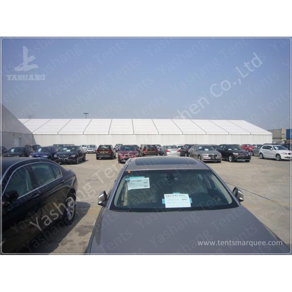 Corrugated Sheet Wall Marquee Tent , Semi-permanent Car Parking Tent Marquee