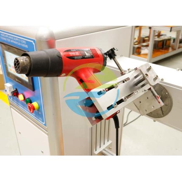 Equipamento de teste de eletrodomésticos 60rpm 3 estações Aparelho de teste de flexão para cabo de alimentação
