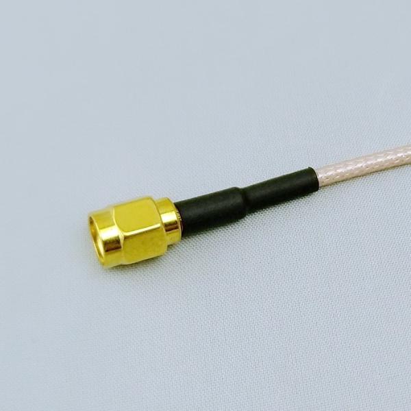 3GHz SMA RG316 Microwave Cable Barss Gold Plated Flexible RF Cable Assembly