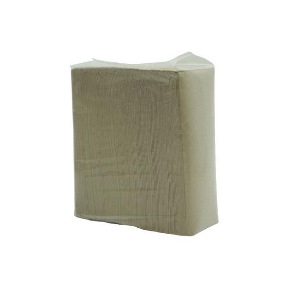 Serviettes Marron en Papier Kraft Naturel et Rustique - Serviettes de Cuisine Jetables Écologiques pour Fêtes à la Maison, Restaurants, Barbecues - 12x12