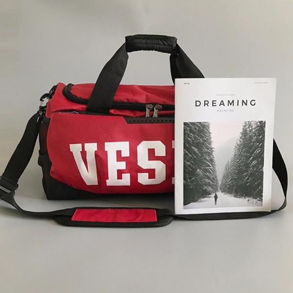 Fashion short distance travel bag luggage bag waterproof hand bill of lading shoulder Messenger bag