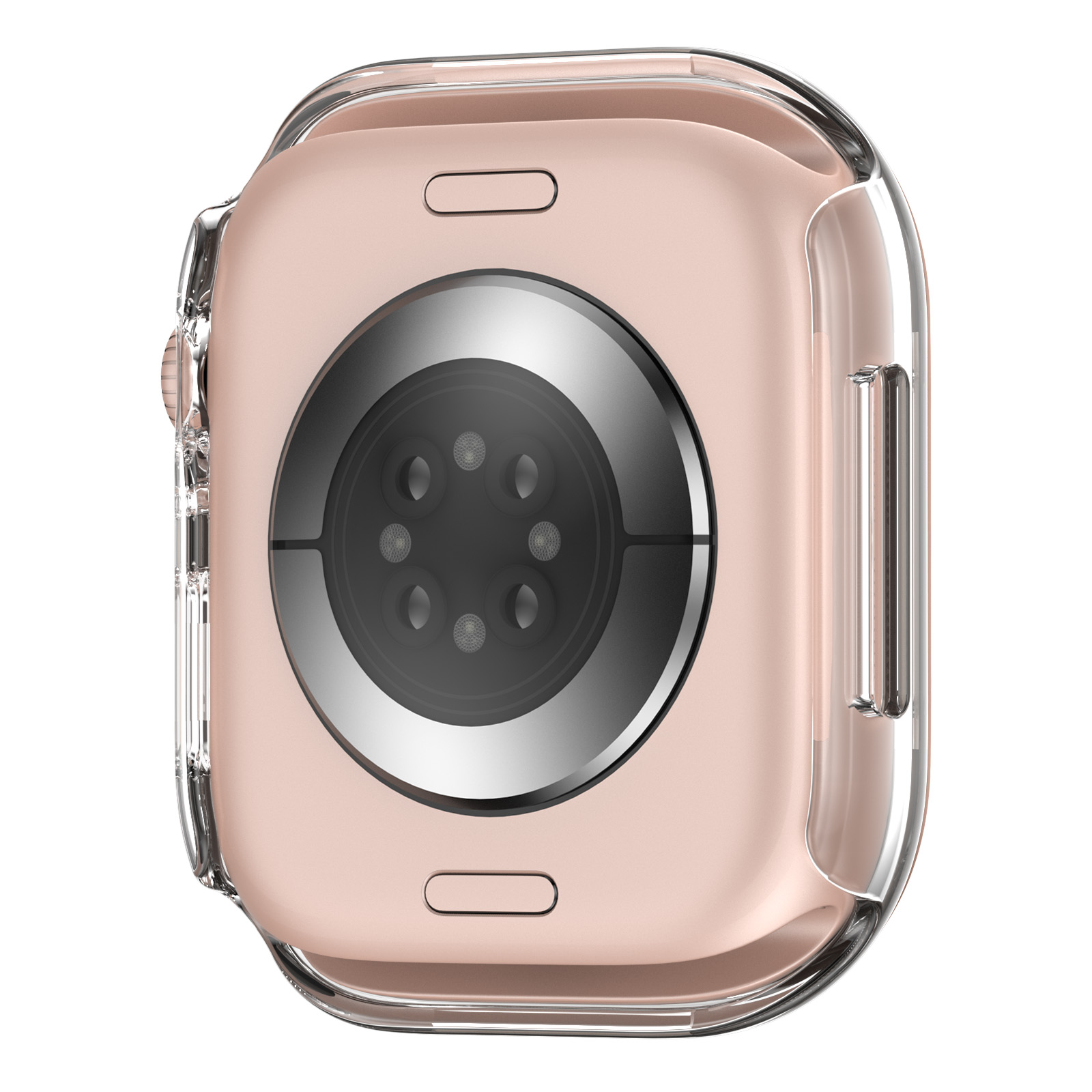 Trancparent Case for Apple Watch Ultra 2 49mm Series 10 42mm 46mm Bumper Frame Hard PC Cover Ultra 49mm Shell Protector