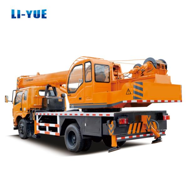 12 Tons Hydraulic Telescopic Truck Crane Mobile Crane Lifting Moment 420 KN.m