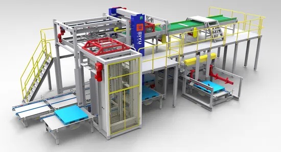 Fully Automatic High Speed Can Destacker Can Pallet Destacker