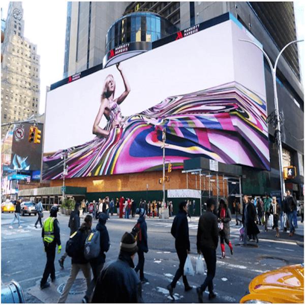 P2.5mm IP67 Outdoor Full Color LED Screen HD Die Casting Advertising Billboard