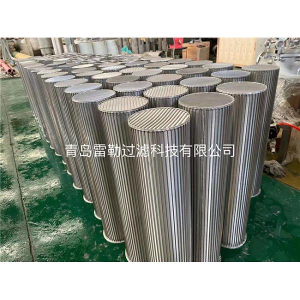SS304 Filter Bag Replacement Wedge Wire Slotted Screen