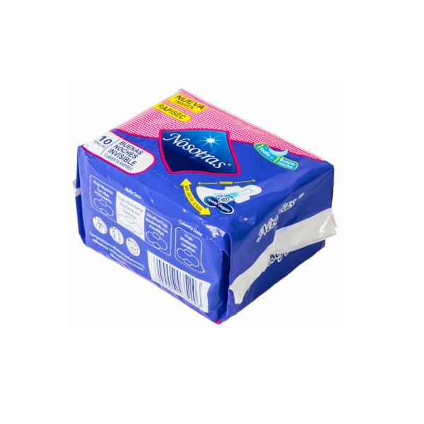 Сверхраспространенный поглощающий чип одноразовый Женщины Чистый хлопок 3D Антиликационные санитарные прокладки По размеру салфетки Ультратонкий