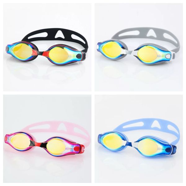 Anti-Fog Waterproof UV Protection Swimming Goggles for Racing and Training
