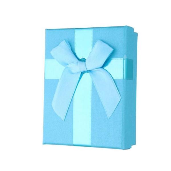Medium Luxury Paper Jewelry Boxes With Open Way Lid And Base Design Customized