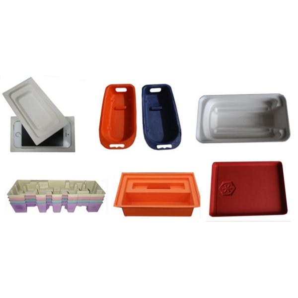 Uso médico plástico de bambu da bandeja da máquina de molde da polpa/polpa da palha