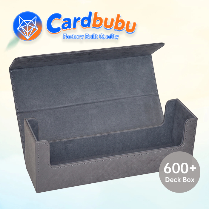 Portable Grey Double Deck Card Box   Yu Gi Oh Legendary Decks 2