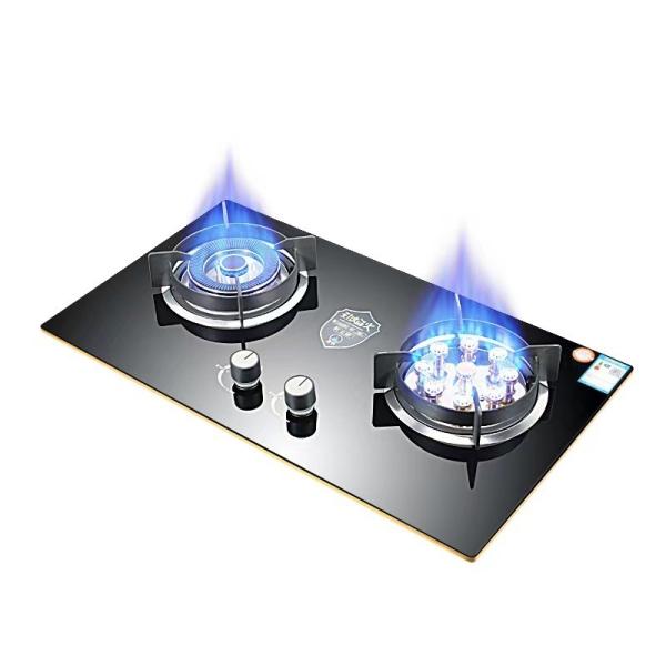 Double Burner Gas Portable Cooking Stoves for India Distributors Flameout Protection