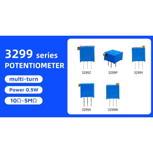 BONENS 3299 Potentiometers Trimmer Cermet Моторизованный потенциометр