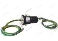0 - união giratória pneumática de 480V AC/DC com anel deslizante de conector elétrico/sinal dos ethernet