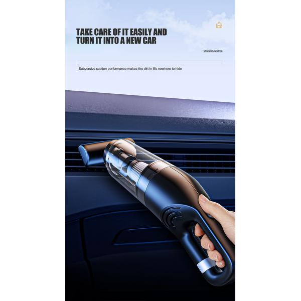 Lightweight Rechargeable Stick Handheld Vacuum Cleaner 51-80AW Suction Power 0.81kg