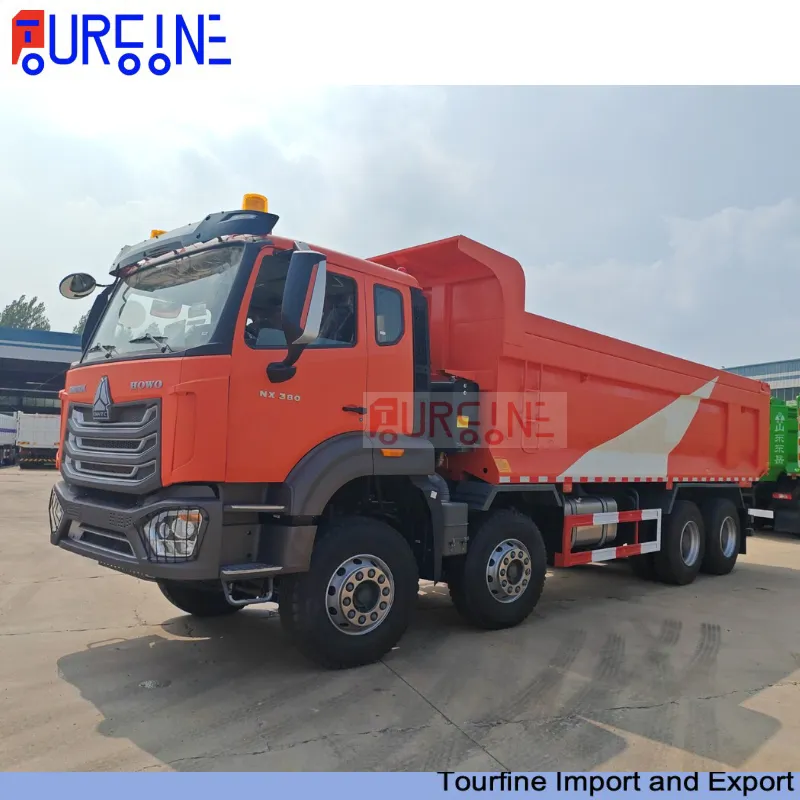 Sinotruk HOWO NX 8x4 Dump Truck 420HP Heavy Duty Mining Tipper Truck Euro 2