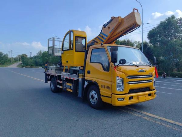 China National Heavy Duty Truck HOWO 22m 23m 25m Maintenance Street Light Mobile Aerial Work Platform Lift Basket Aerial Work