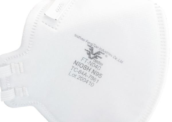 Elastic Earloop N95 Air Mask Three Layer Disposable Surgical Masks Non Irritating
