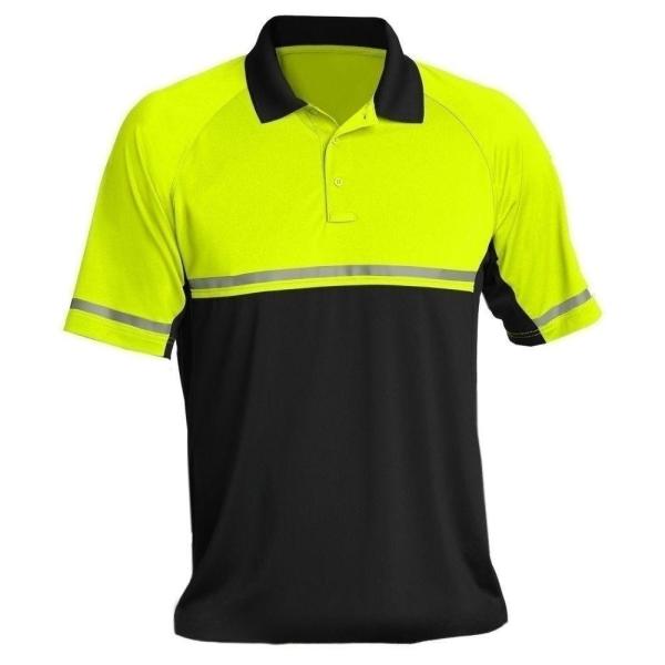 SGS Custom Logo Reflective Safety T Shirts High Visibility Outdoor