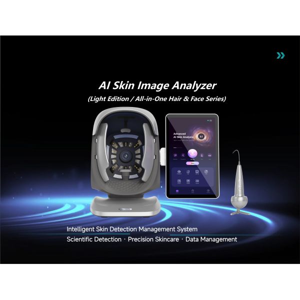 2in1 36 Million Pixel Skin And  Scalp Analyzer 3D AI Detection Skin Analyzer
