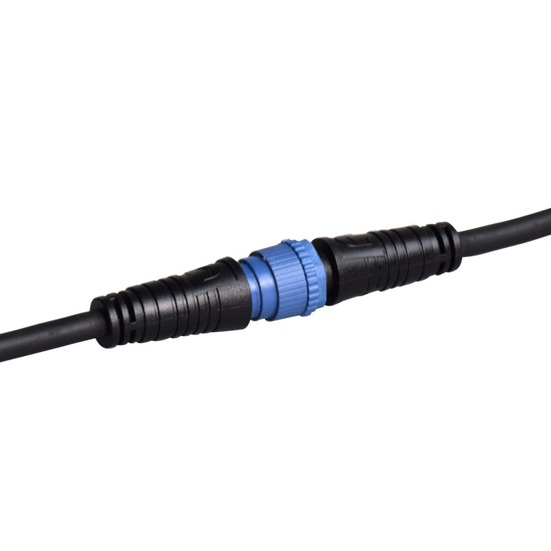 M15 Parallel One To Three 3 Pin Waterproof Connector Cable LED Driver Power Cable Assembly