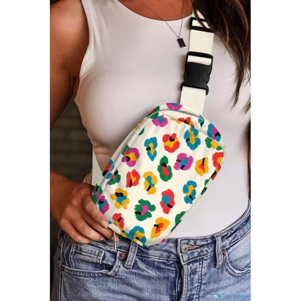 Outdoor Sports Workout Running Chest Dog Bum Bag for Women Custom Nylon Cross Body