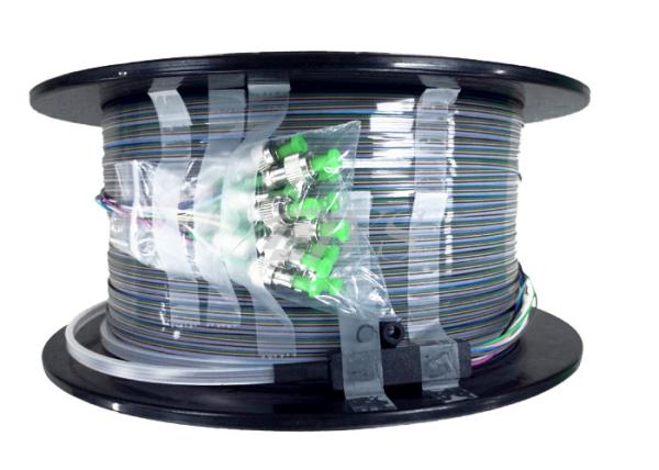 12 Core ribbon fiber Singlemode FC/APC to LC fiber optic patch cord