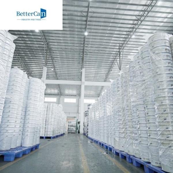 Chemical Oil 5 Gallon Metal Buckets 20 Liter Black Bucket With Handle