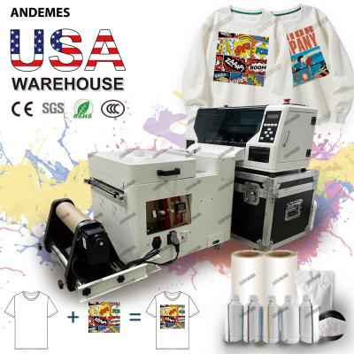 A3 Dtf Printer XP600 Heads Printing Machine With Shaker Powder Machine