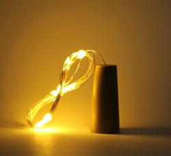 2M LED Garland Copper Wire Corker String Fairy Lights for Glass Craft Bottle New Year/Christmas/Valentines Wedding Decor