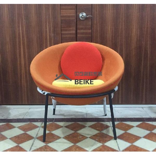 Modern leisure chair Bardi's Bowl Chair fiberglass half ball egg chair