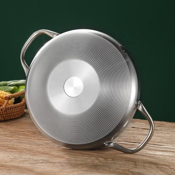 Stylish Easy To Clean Kitchen Cookware Extra Thick Aluminium Non Stick Coated Pan
