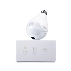 IR 30M Spotlight Wifi Light Bulb Security Camera Real Time Monitoring