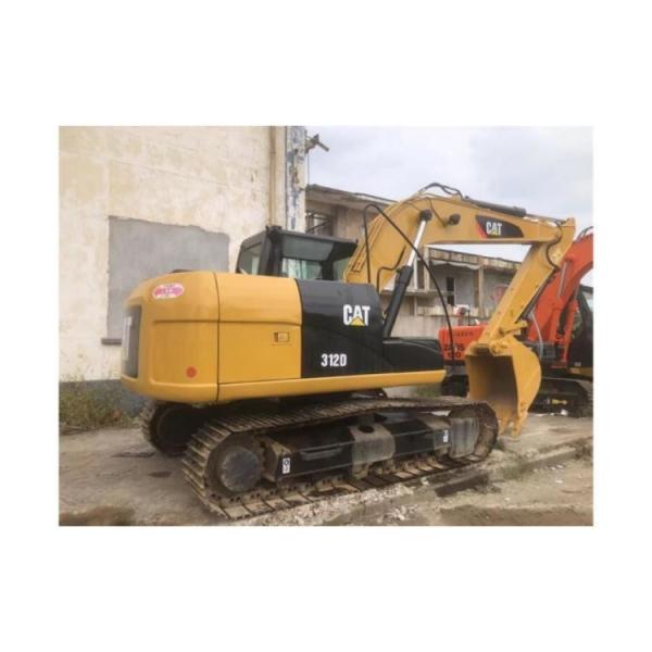 Original cilindro hidráulico usado 12 toneladas Caterpillar 312D escavadeira para trabalhos de escavação