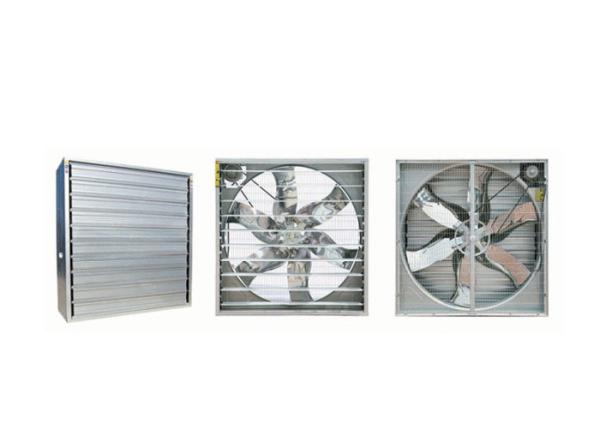Stainless Greenhouse Cooling System Exhausted Fan 1220 * 1220 * 400 mm