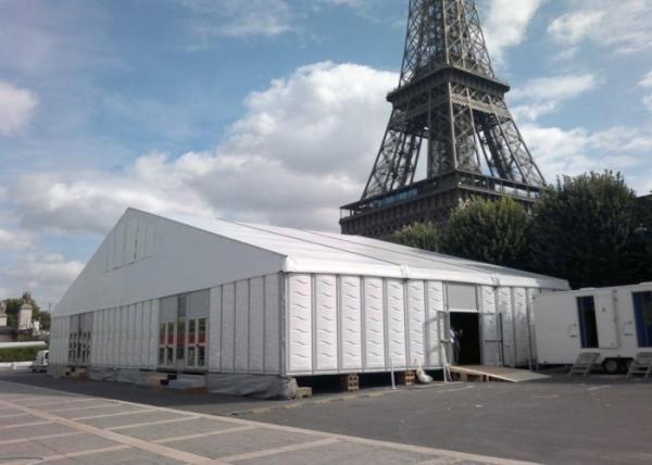 30m Clear Span Rustless Outdoor Warehouse Tent For Industrial Storage